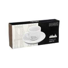 518688 XICARA CAFE HAUSKRAFT PORCELANA BCA MANHATTAN 90ML 12PÇS na internet