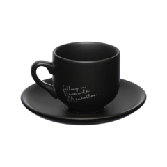 518690 XICARA CAFE HAUSKRAFT PORCELANA PTA MANHATTAN 90ML 12PÇS