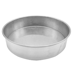 518745 FORMA P/BOLO/TORTA ALUMINIO POLIDO SOBERANO REDONDA 30 X 6CM - comprar online