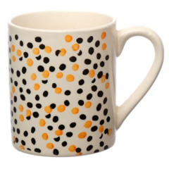 518855 CANECA CERAMICA DOTS 330ML- CANC127