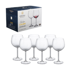 518856 TAÇA DE CRYSTAL BOHEMIA VINHO TINTO GASTRO 570ML C/6PÇS 4S032/570 na internet