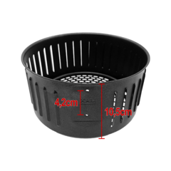 519045 CESTO AIR FRYER MONDIAL ANTIAD.AF-31/ AF-32-RI REDONDO 3,5 L 21 X 10,5CM 69 - comprar online