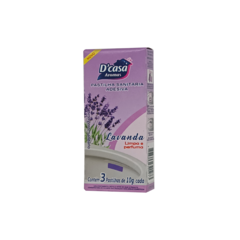 519208 PASTILHA ADESIVA SANITARIO D'CASA AROMAS LAVANDA