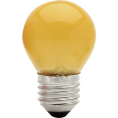 519326 LAMPADA BOLINHA BRASFORT E27 15W X 127V AMARELA 8479