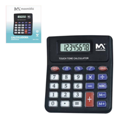 519416 CALCULADORA MAXIMIDIA 8 DIGITOS BATERIA MAX-268A