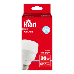 519662 LAMPADA LED BULBO KIAN 20W 6500K BIVOLT 94003-5 na internet