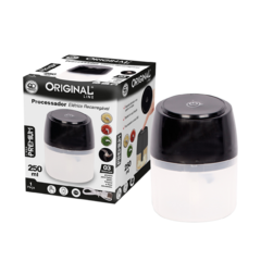 519758 PROCESSADOR DE ALIMENTO ELET.ORIGINAL LINE RECARR. USB(MINI) 250ML