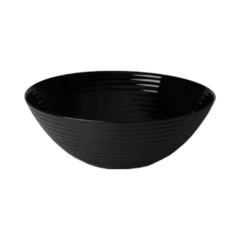 519878 BOWL DE VIDRO OPALINO HERENA 20CM BLACK 5845