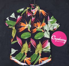 CAMISA MASCULINA AVE DO PARAÍSO