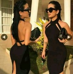 Vestido tubinho kardashian