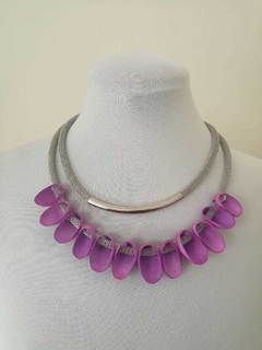 Collar MING violeta - comprar online