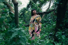 Vestido AZUCENA tierra