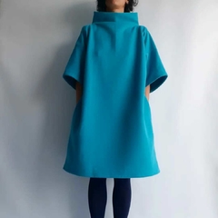 Vestido BUZO turqueza