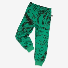 Pantalón MAPAS verde - comprar online