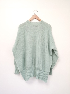 Sweater PENSAMIENTO verde agua - comprar online