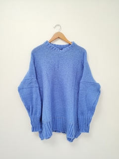 Sweater PENSAMIENTO celeste