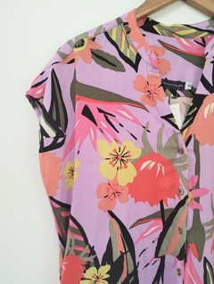 Vestido ZORZAL estampa lila - comprar online