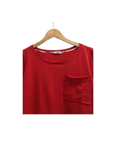 Remera BOLSILLO jersey roja - comprar online