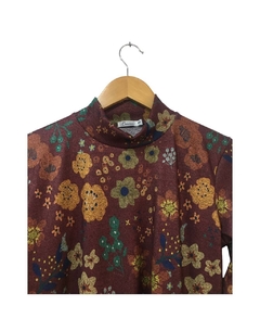 Sweater JULIETA flor bordo - comprar online
