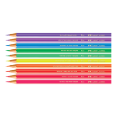 Lápis de Cor 10 cores Tons Neon Faber Castell - comprar online