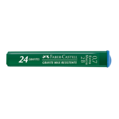 Grafite 0,7mm 2B Extra Macia c/24un Faber Castell