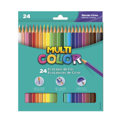 Lápis de Cor 24 cores Multicolor - comprar online