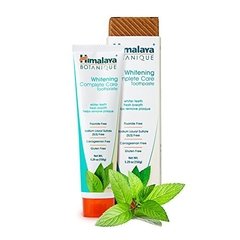 Crema dental blanqueadora 100% natural libre de flúor con menta - comprar online