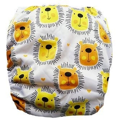 Pañal tela leones amarillo talla única - comprar online