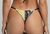 Yellow Background Print Amores Bottom Bikini - buy online