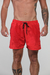 Men's Red Magic Flower Print Shorts