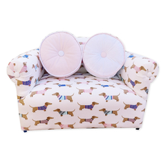 PREVENTA Sillón Infantil Doble Modelo Salchichas + Kit Almohadones