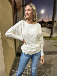 Sweater Xenia Blanco - JAQUELINA HADAD