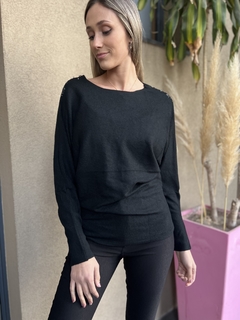 Sweater Xenia Negro - tienda online