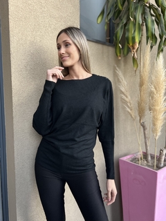 Sweater Xenia Negro - JAQUELINA HADAD