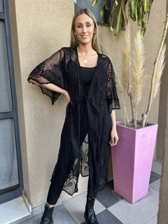 Kimono Solange Negro - tienda online