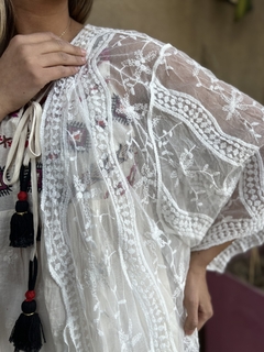 Kimono Yadira Blanco - loja online