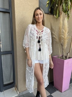 Kimono Solange Blanco on internet
