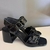 Sandalias Karen Negra - comprar online