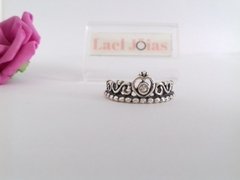Anel Coroa Princesa Estilo Pandora - Prata 925 - loja online