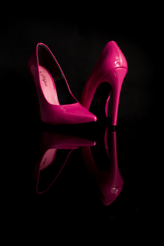 Scarpin Colorido Rosa - comprar online