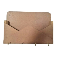 Porta Chaves e Recado Envelope 16Ax23,5Lx4.5C - comprar online