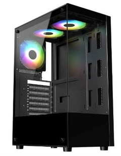 GAB SYX GAMER EQS11 BLACK ATX - 1 FAN RGB