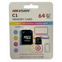 MICRO SD HC 32 GB HIKVISION C10 2 EN 1