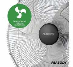 Turbo Ventilador Peabody VP150 20" con Paletas de metal y 3 Velocidades en internet