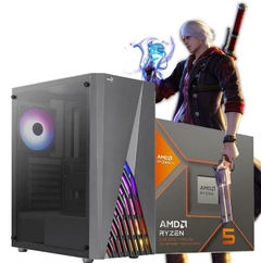 PC GAMER AMD RYZEN 5 8600G 16GB 4800MHZ SSD 480GB GABINETE GAMER FUENTE 500W