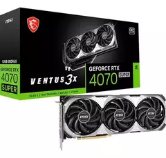 MSI GEFORCE RTX 4070 SUPER VENTUS 3X OC 12GB GDDR6X