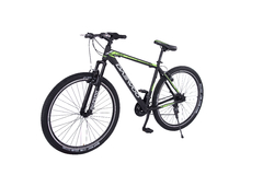 BICICLETA DAEWOO TOKIO ALUMINIO NEGRO Y VERDE R29 L - comprar online