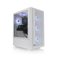 GABINETE THERMALTAKE S200 TG BLANCO ARGB SNOW 3 FAN RGB