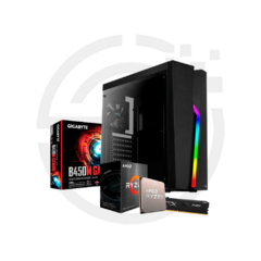 PC Gamer ENIFLER Bolt AMD Ryzen 5 5600G, B450M, 8 GB de RAM, SSD 240 GB NVME - comprar online