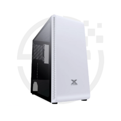 CABINET GAMER VX GAMING VAUX COM JANELA EM VIDRO BRANCO TEMPERADO - comprar online